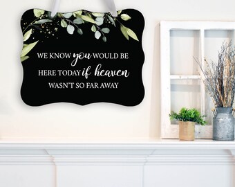 Memorial Sign | Memorial Gift Loss of Mother | Sorry For Your Loss Gift | Personalized Memorial Gift | Dad Memorial | Memorial Gift for Loss