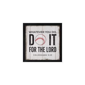 Christian Gifts | Wood Signs | Sports Décor | Scripture Art | Housewarming Gift | Baseball Coach Gift | Baseball Gifts | Farmhouse Signs