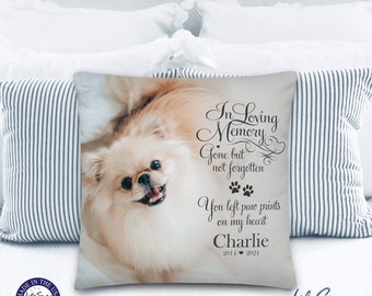 Pet Loss Pillow | Pet Memorial Gift | Custom Pet Pillow | Dog Remembrance | Pet Sympathy Gift