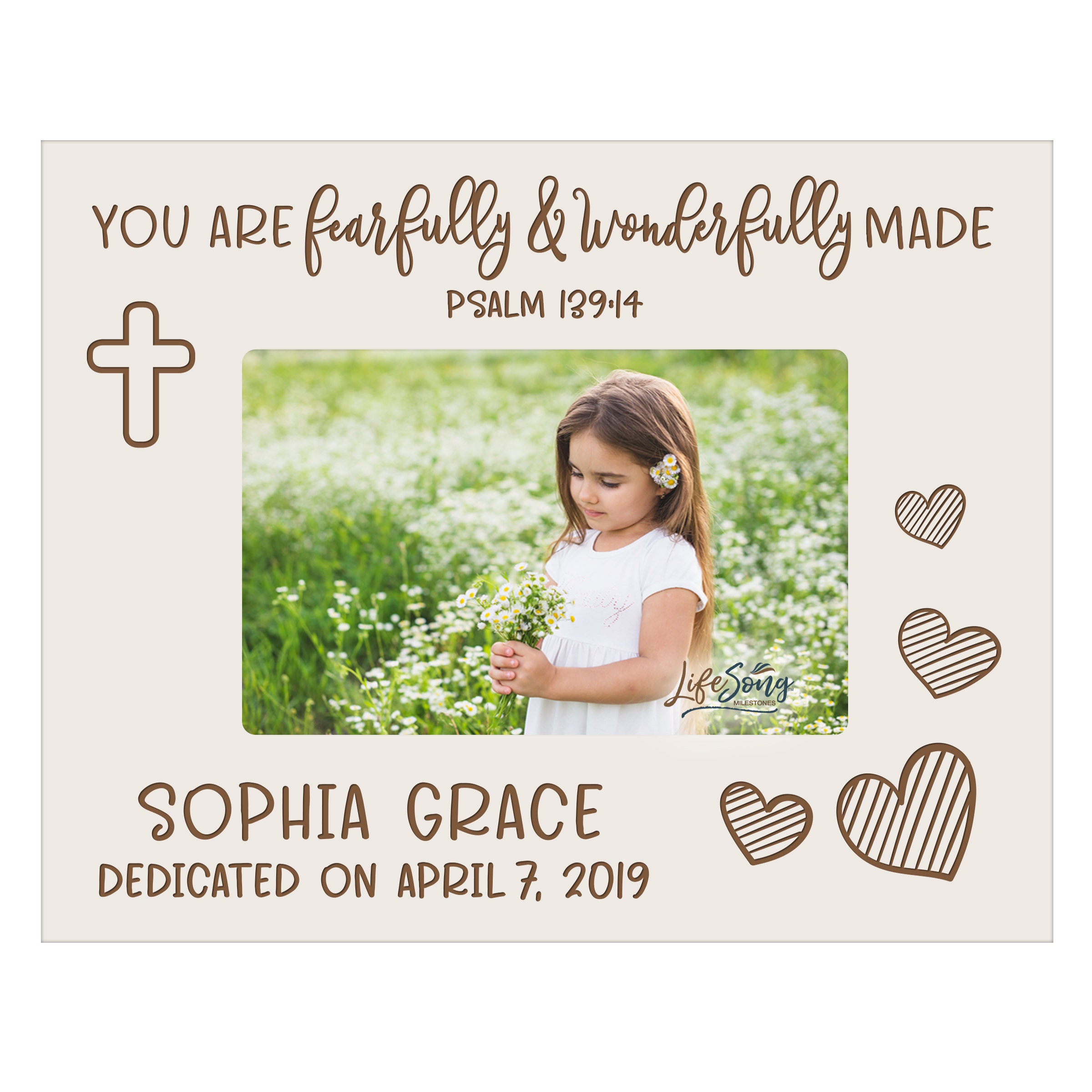 Baptism Frame for Godchild Personalized Baptism Frame Etsy België