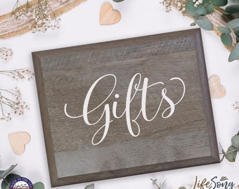 Gift Table Sign | Wooden Wedding Sign | Wedding Welcome Sign | Wedding Entrance Sign | Wedding Seat Sign | Table Sign At Wedding Reception