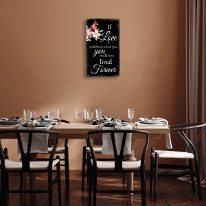 Cardinal Memorial Plaque | Cardinal Gifts | Loss of Mother | Loss Of Father | Memorial Gift Cardinal | Farmhouse Décor | Cardinal Sign