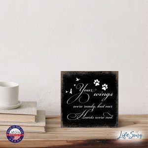 Pet Memorial Sign | Pet Memorial Gift |  Memorial Gift for Loss | Loss of Dog | Loss of Cat | Dog Remembrance Gift | Cat Loss Gift
