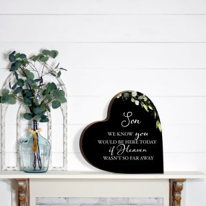 Memorial Heart Block Keepsake | Sympathy Gift | Loss Of Mother | Loss Of Father | Bereavement Gift | Child Memorial | Remembrance Gifts