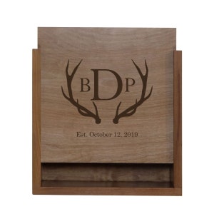 Wedding Card Box | Wedding Card Box Wood | Slide Box | Wedding Money Box | Personalized Box | Card Box For Wedding | Wedding Envelope Box
