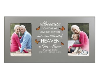 Memorial Photo Frame | Family Picture Frame | Memorial Favors | Custom Picture Frame | In Loving Memory