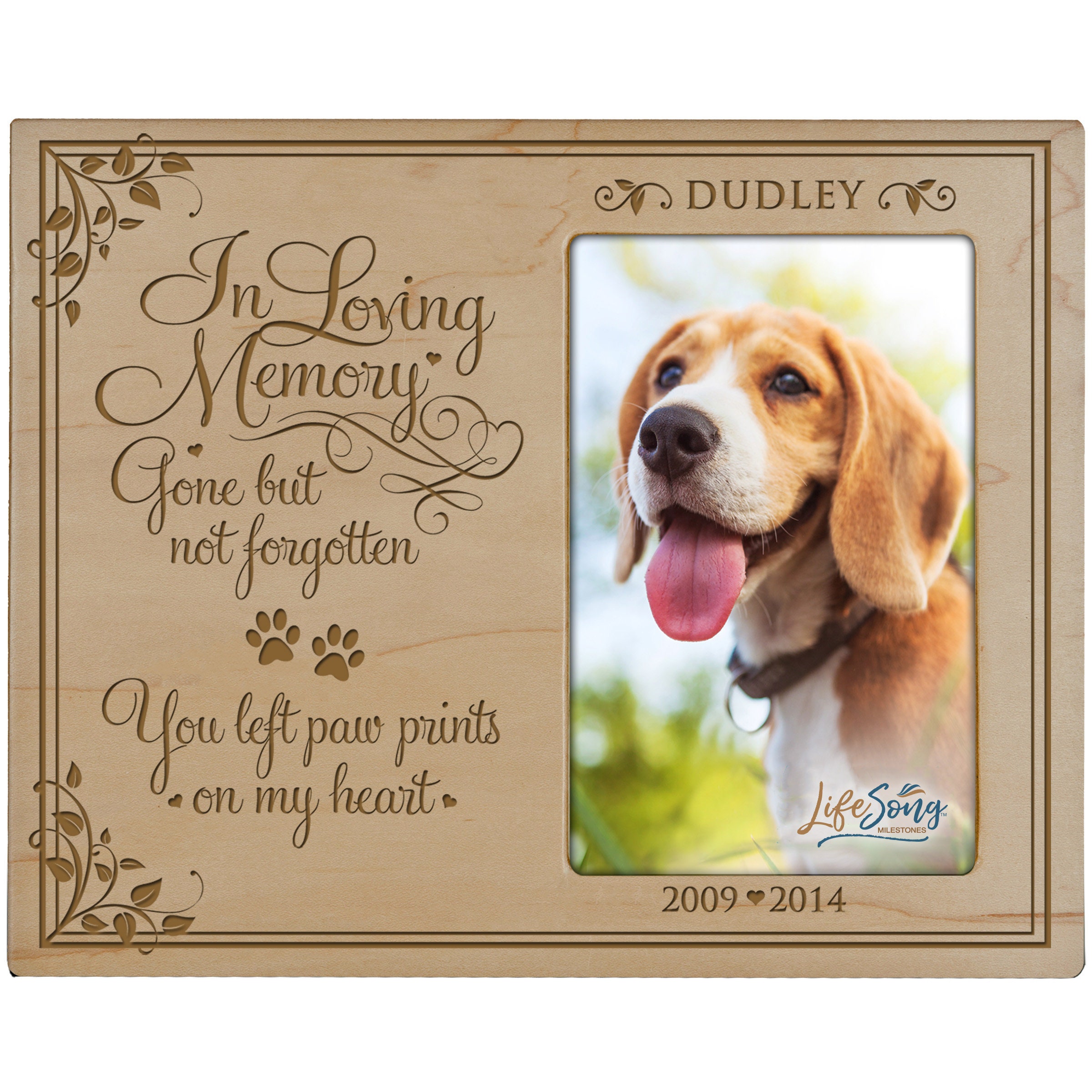Pet Memorial Picture Frame Personalized Pet Gifts Loss of Etsy