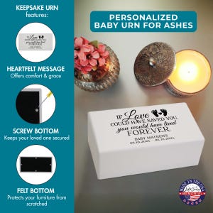 keepsake urn for baby ashes, small urn for baby ashes, keepsake urn for infant ashes, personalized baby urn, child cremation urn, mini urn