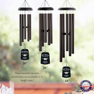 Anniversary Wind Chime 25th Anniversary Gift For Her Gift For Him Wind Chimes Outdoor Anniversary Gifts Anniversary Chime