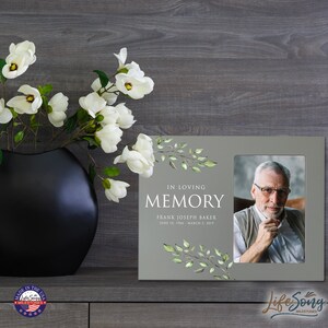 Memorial Picture Frame | Personalized Photo Frame | In Loving Memory | Broken Chain Memorial | Sympathy Picture Frame | 4x6 Picture Frame