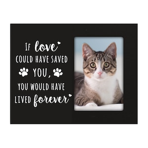 Pet Memorial Frame | Dog Loss Gift | Pet Sympathy Gift | Wooden Frame | Cat Memorial Gift | Rustic Picture Frame | Photo Gifts | Grief Gift