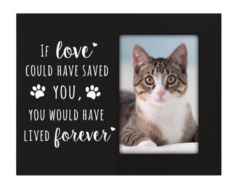 Pet Memorial Frame | Dog Loss Gift | Pet Sympathy Gift | Wooden Frame | Cat Memorial Gift | Rustic Picture Frame | Photo Gifts | Grief Gift