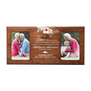 Memorial Photo Frame | Family Picture Frame | Memorial Favors | Custom Picture Frame | In Loving Memory