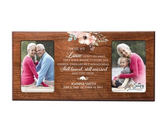 Memorial Photo Frame | Family Picture Frame | Memorial Favors | Custom Picture Frame | In Loving Memory