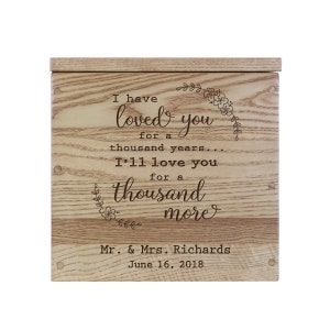 Wedding Card Box With Slot | Wedding Card Box Wood | Wedding Money Box | Rustic Wedding Décor | Card Box For Wedding | Wedding Envelope Box
