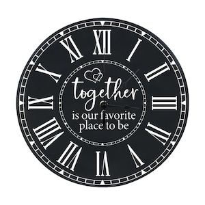 Modern Clock | Handmade Wall Clocks | Clocks for Wall | Small Wall Clock | Recycled Wooden Clock | Anniversary Clock | Unique Clock for Wall