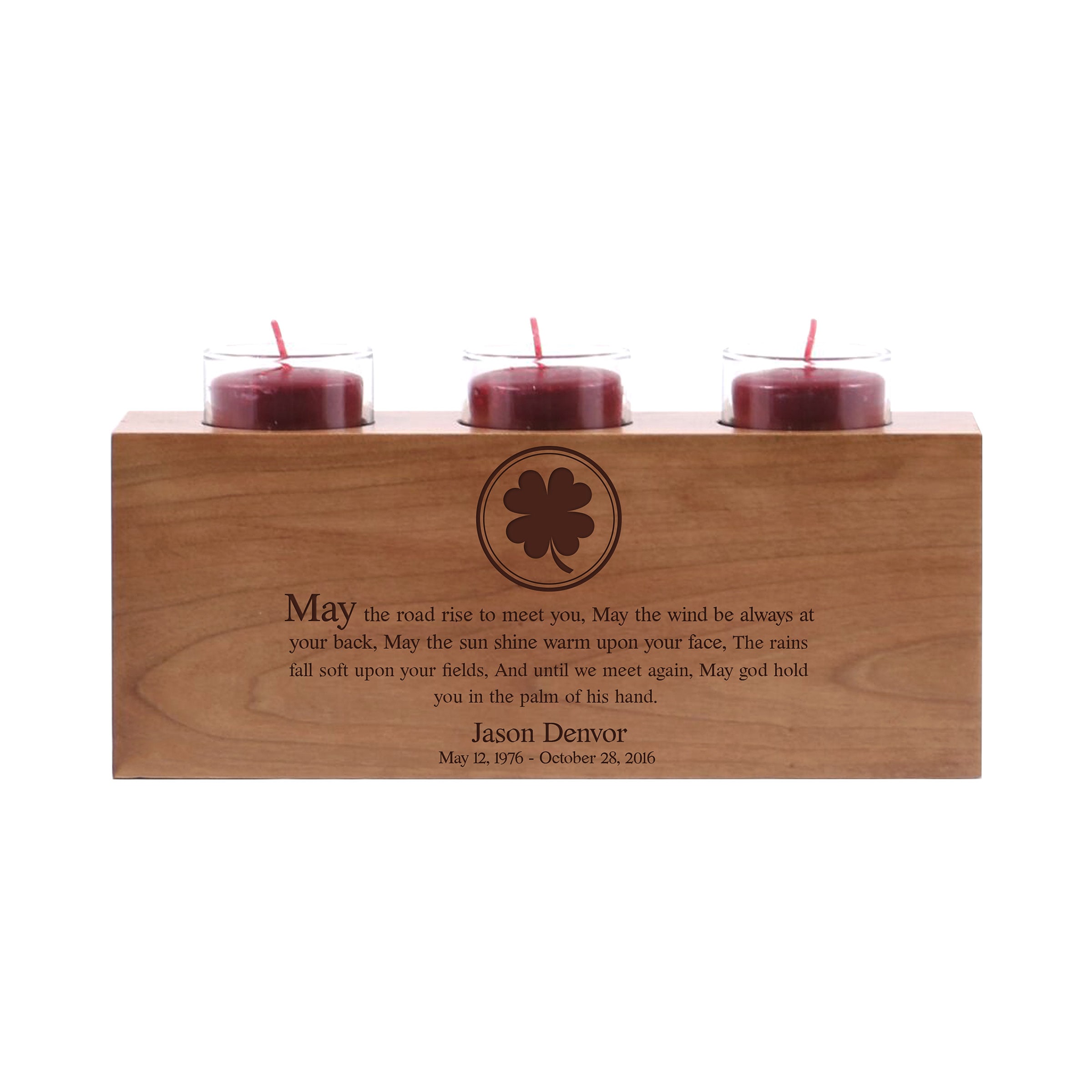 Votive Candle Holder Personalized Memorial Candle Memorial Etsy