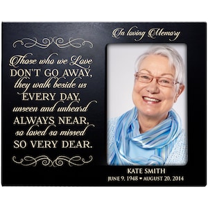 Memorial Picture Frame | Personalized Photo Frame | In Loving Memory | Broken Chain Memorial | Sympathy Picture Frame | 4x6 Picture Frame