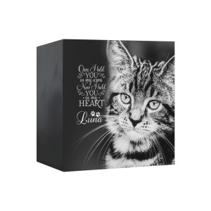 Pet Memorial Shadow Box Urn for Animal Ashes | Dog Urn for Ashes | Cat Urn for Ashes | Dog Memorial Gifts | Cat Memorial Gifts