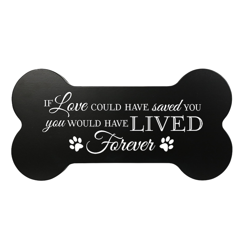 Wooden Pet Urn Wood Urn Pet Cremation Box Black Urn for Dog Dog Bone Wood Pet Memorial Box Dog Memorial Gift Pet Cremation Urn