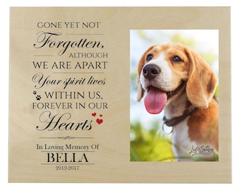 Pet Memorial Wall Plaque | Personalized Pet Sympathy Gift | Dog Memorial Gift | Bereavement Gift | Cat Memorial Gift | Loss of Pet Keepsake