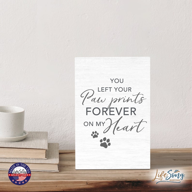 Shelf Décor Memorial Gift Loss of Pet Loss of Dog Loss Etsy