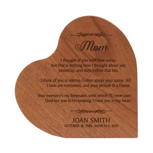 Urns for Human Ashes | Ashes Keepsake | Memorial Gift Loss of Mother | Sympathy Gift | Wood Urns | Cremation Urns for Adults | Loss of Mom