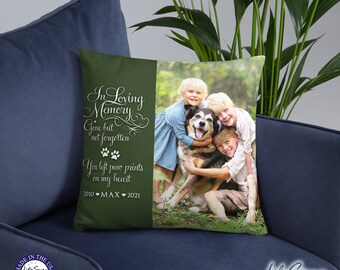 Pet Loss Pillow | Pet Memorial Gift | Custom Pet Pillow | Dog Remembrance | Pet Sympathy Gift
