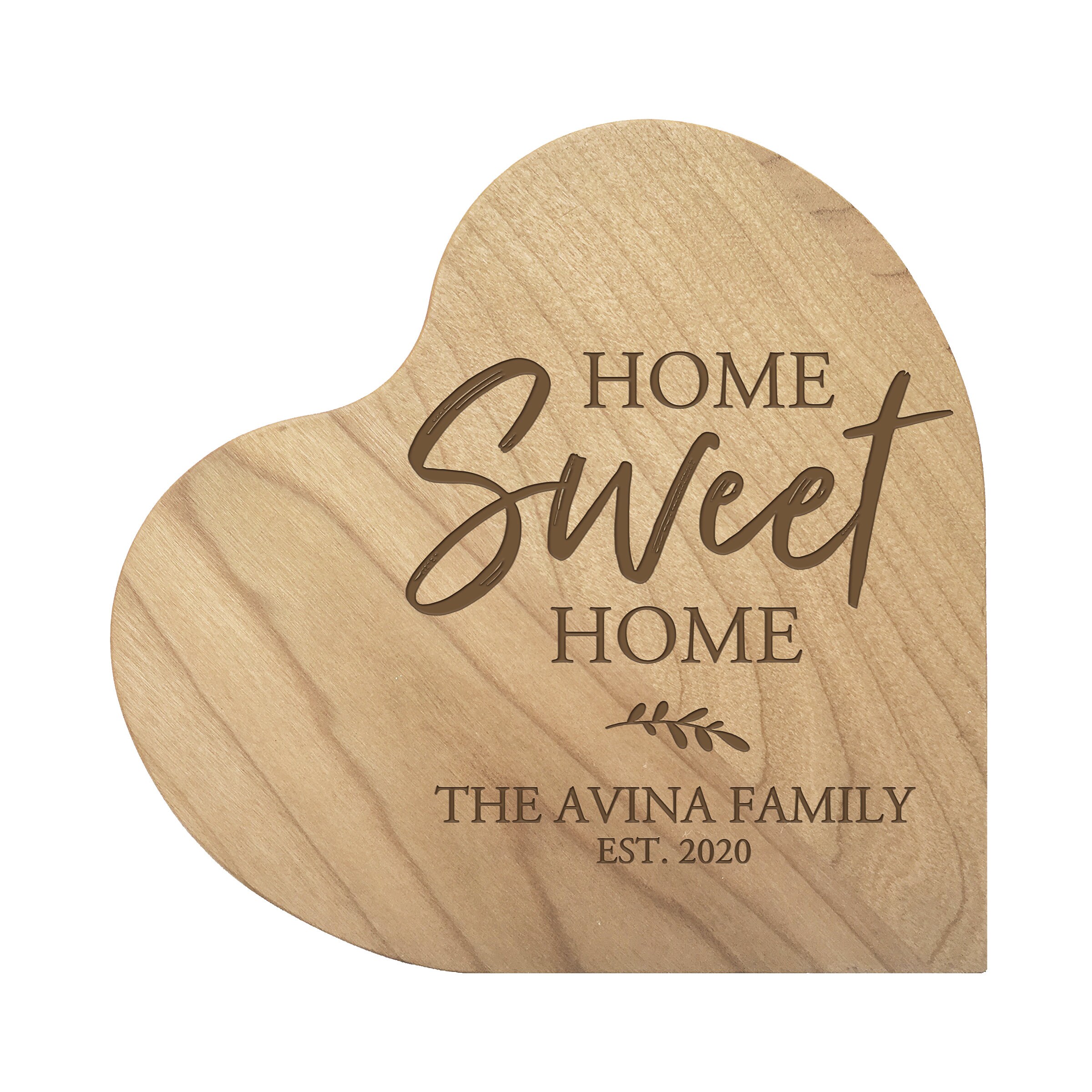 Wooden Heart Personalized Heart Shaped Wood Engraved Wood Etsy UK