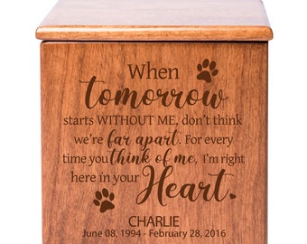 Pet Urn | Ashes Keepsake | Pet Memorial | Personalized Memorial Gift | Small Urn | Pet Ashes Urn | Cremation Urn | Pet Urns | Urn For Cat