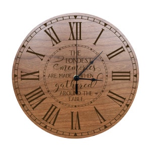 Modern Clock | Wooden Clocks | Clocks for Wall | Small Wall Clock | Recycled Wooden Clock | Unique Clocks for Wall | Clock