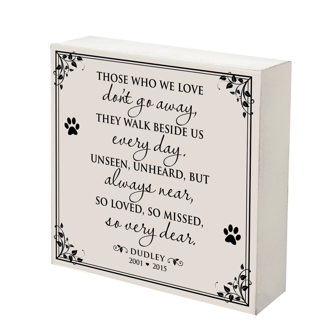 Memorial Shadow Box Dog Memorial Gift Shadow Box Art Personalized