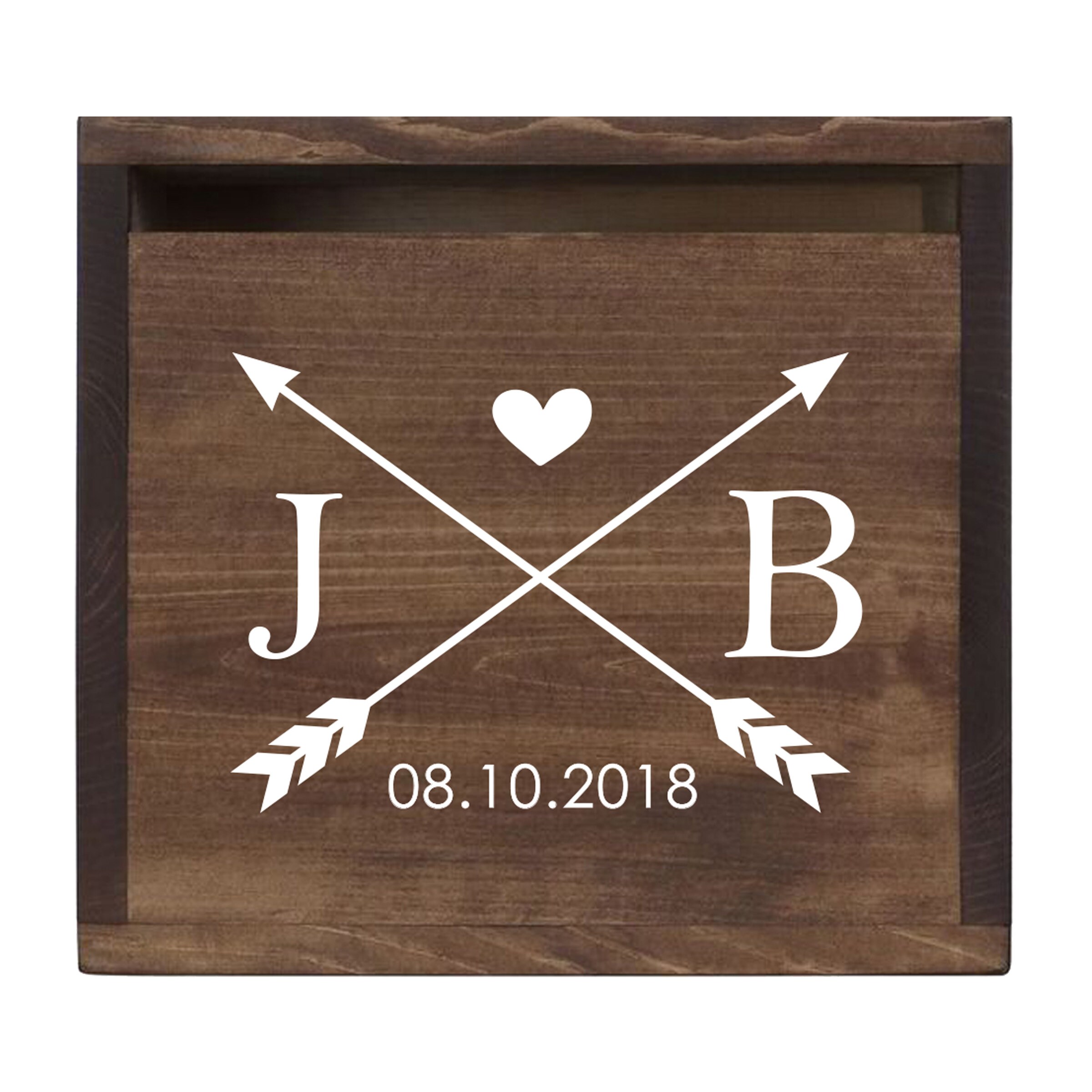 Wedding Card Box Memory Box Handmade Keepsake Box Monogram Gifts Wooden Box Personalized Box Rustic Wedding Card Box Card Box