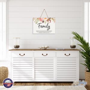 Farmhouse Wood Sign | Hanging Front Porch Sign | Vertical Welcome Sign | Shiplap Wall Decor | Home Signs | Wall Hanging | Home Decor Signs