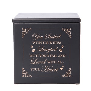 Pet Cremation Urn | Dog Urns for Ashes | Cat Urn for Ashes | Pet Cremation Box | Dog Urn | Pet Urn for Cats | Pet Ashes Keepsake | Pet Urn