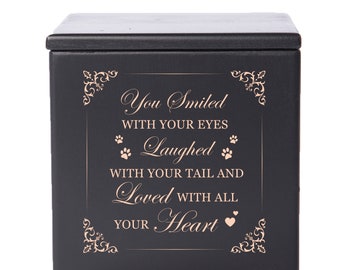 Pet Cremation Urn | Dog Urns for Ashes | Cat Urn for Ashes | Pet Cremation Box | Dog Urn | Pet Urn for Cats | Pet Ashes Keepsake | Pet Urn