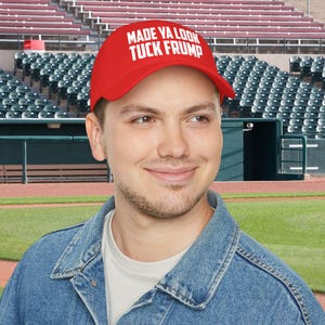 Anti-Trump Anti-MAGA Low Profile Baseball Cap bild 2