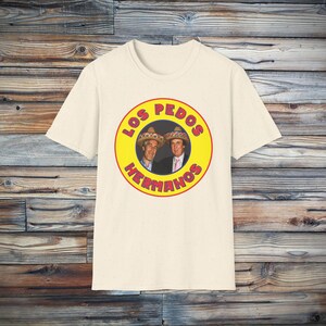 Los Pedos Hermanos Retro Trump Epstein Camiseta Natural