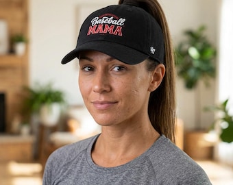 Basebollkeps för mamma | Mönstrad sportmammahatt