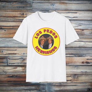 Los Pedos Hermanos Retro Trump Epstein Camiseta White