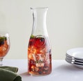 Custom Glass Carafe Personalized Laser Engraved 32 oz Wine Carafe Decanter. Unique Gifts for Home and Restaurants.