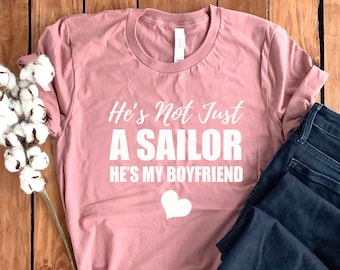 Navy Girlfriend Shirt • Navy Girlfriend Gift • Navy Girlfriend Tee • Proud Navy Girlfriend • Military Girlfriend Shirt • Navy Sweatshirt