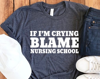 Nursing Student Shirt • Gift For Nursing Student • Nursing School Shirt • Nursing Student T-Shirt • Future Nurse T-Shirt • Nursing Gift