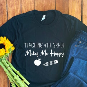 Fourth Grade Teacher Shirt • Fourth Grade Shirt • 4th Grade Teacher • 4th Grade Teacher Gift • Teacher Hoodie • Teacher Sweatshirt