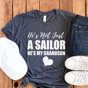 Sailor Grandma Tee • Sailor Grandma Gift • US Sailor Grandma • Proud Sailor Grandma • Military Grandma • Gift For Sailor Grandma