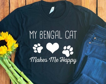 Bengal Cat Mom Shirt • Bengal Cat Mama • Bengal Cat Lover • Cat Lover Gift • Bengal Cat Hoodie • Bengal Cat Sweatshirt • Bengal Cat Owner