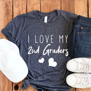 2nd Grade Teacher Shirt • 2nd Grade Shirt • Second Grade Teacher • 2nd Grade Teacher Gift • Teacher Shirt • Teacher T-shirt • Unisex Tee