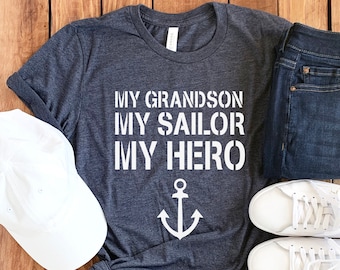 Navy Grandma Shirt • Navy Grandma Gift • US Sailor Grandma • Proud Navy Grandma • Military Grandma Shirt • Gift For Navy Grandma