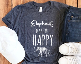 Elephant Shirt • Elephant T-Shirt • Elephant Gift • Elephant Lover • Girls Elephant Shirt • Kids Elephant • Elephant Tee • Elephant Hoodie