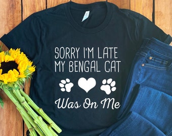Bengal Cat Mom Shirt • Bengal Cat T-Shirt • Cute Cat Shirt • Cat Lover Gift • Bengal Cat Hoodie • Bengal Cat Sweatshirt • Bengal Cat Owner